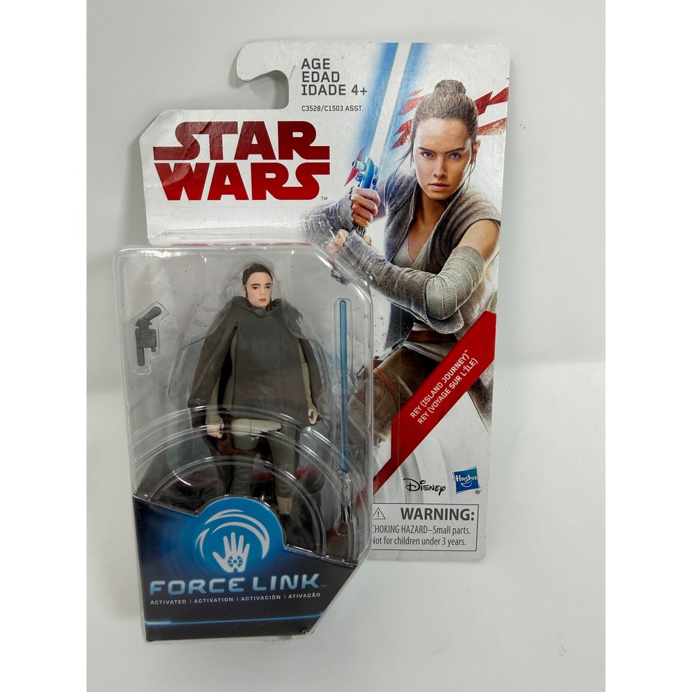 Star Wars Force Link Rey Island Journey Action Figure Toy Hasbro 2017 Age 4+